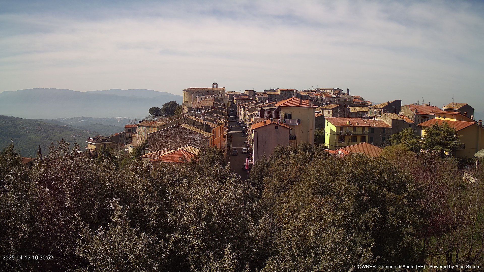 time-lapse frame, ACUTO webcam