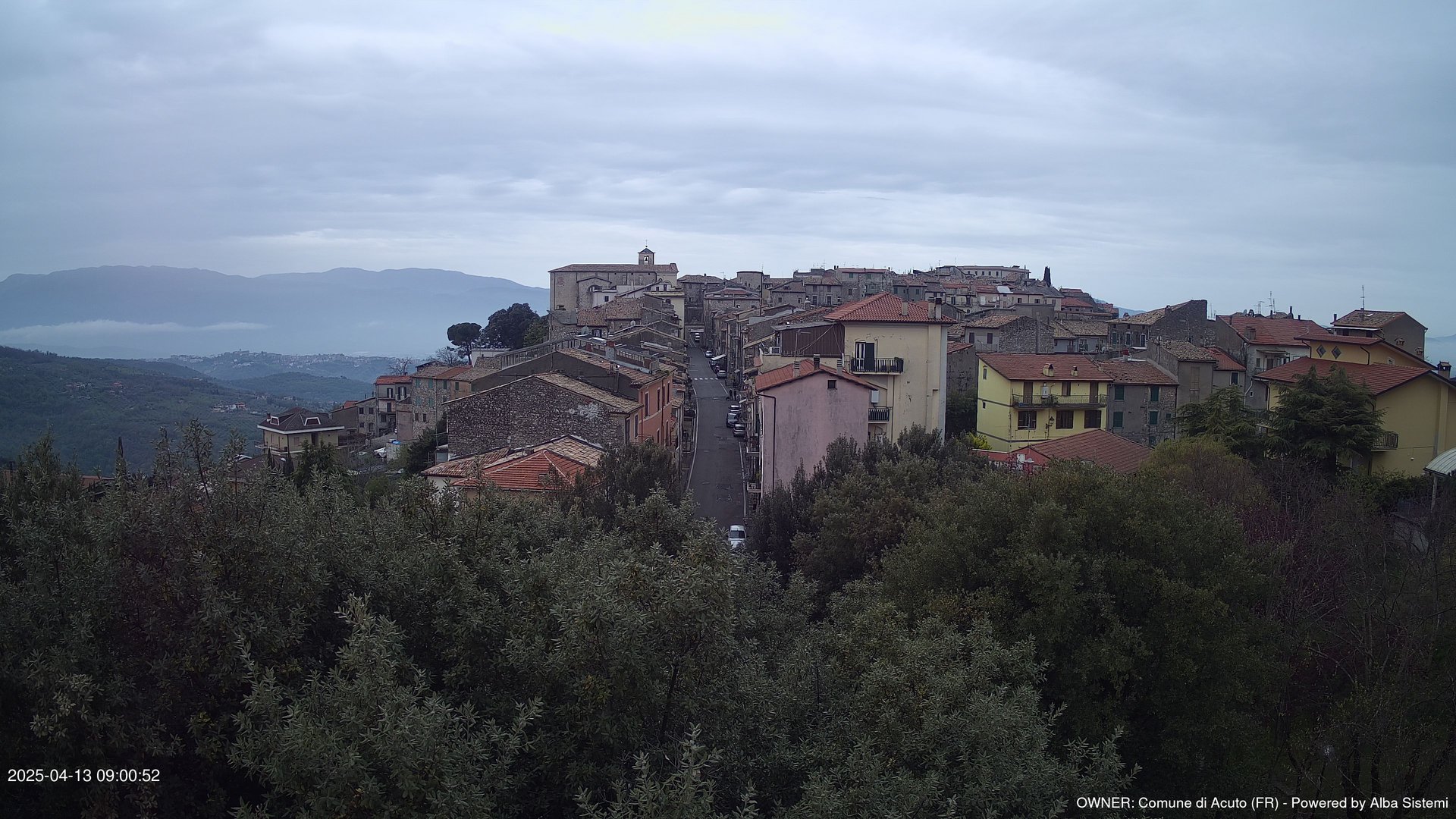 time-lapse frame, ACUTO webcam