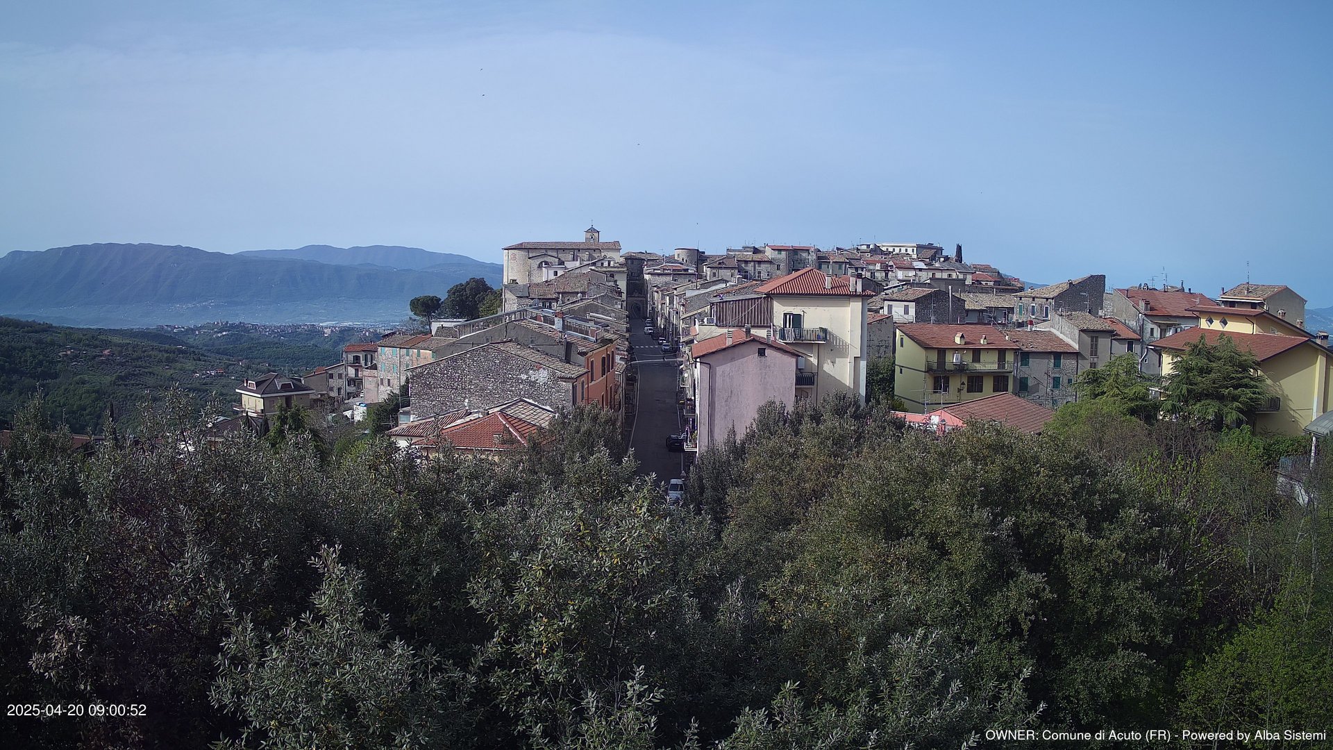 time-lapse frame, ACUTO webcam
