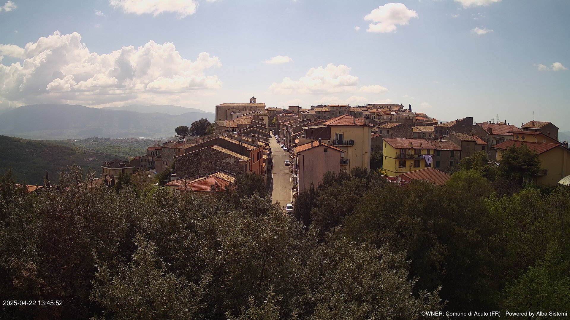 time-lapse frame, ACUTO webcam