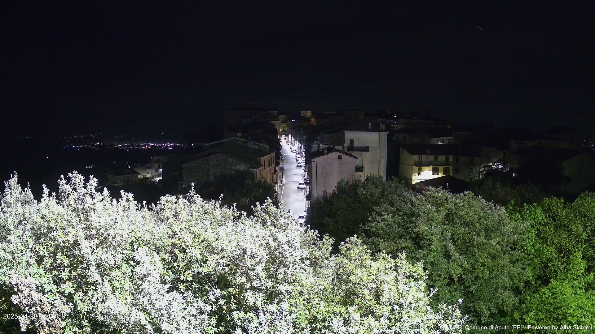 time-lapse frame, ACUTO webcam