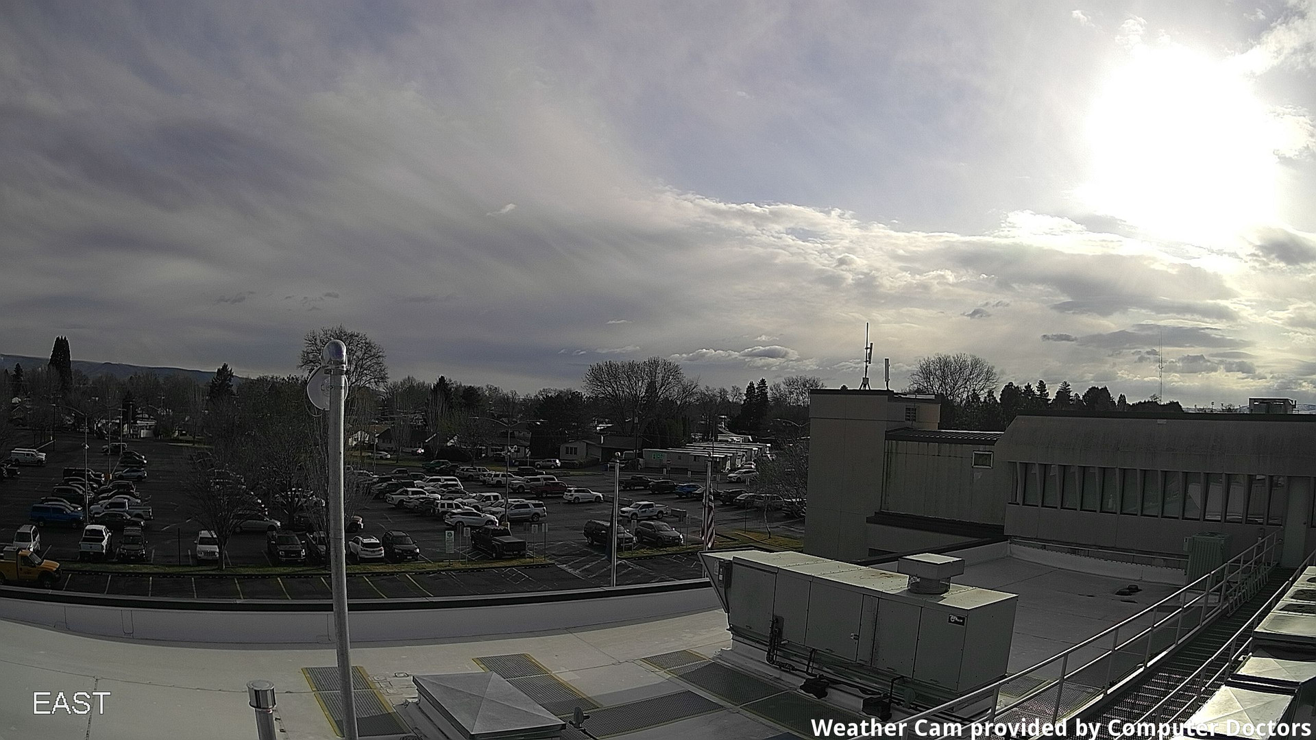 time-lapse frame, East webcam