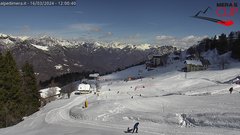 view from Alpe di Mera - Mera bassa on 2024-03-16