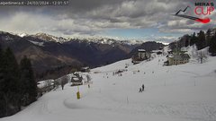 view from Alpe di Mera - Mera bassa on 2024-03-24