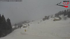 view from Alpe di Mera - Mera bassa on 2024-03-30