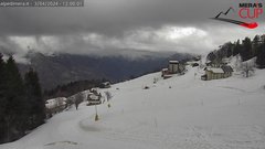 view from Alpe di Mera - Mera bassa on 2024-04-03