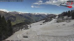 view from Alpe di Mera - Mera bassa on 2024-04-16