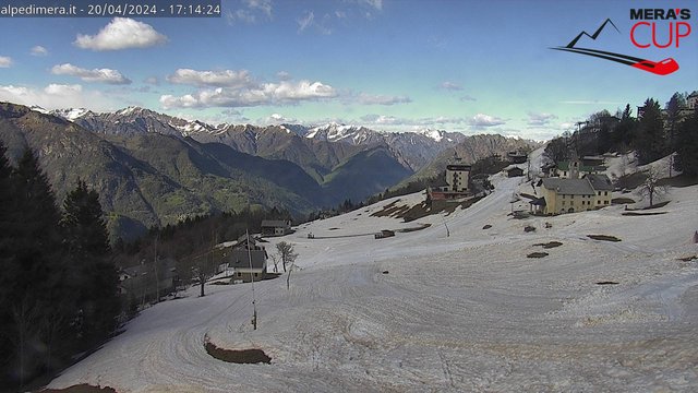 time-lapse frame, Alpe di Mera - Mera bassa webcam