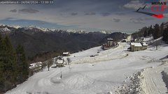 view from Alpe di Mera - Mera bassa on 2024-04-24