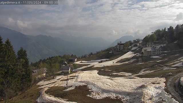 time-lapse frame, Alpe di Mera - Mera bassa webcam