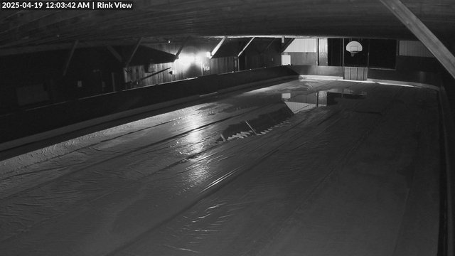 time-lapse frame, Inlet Fern Park Rink webcam