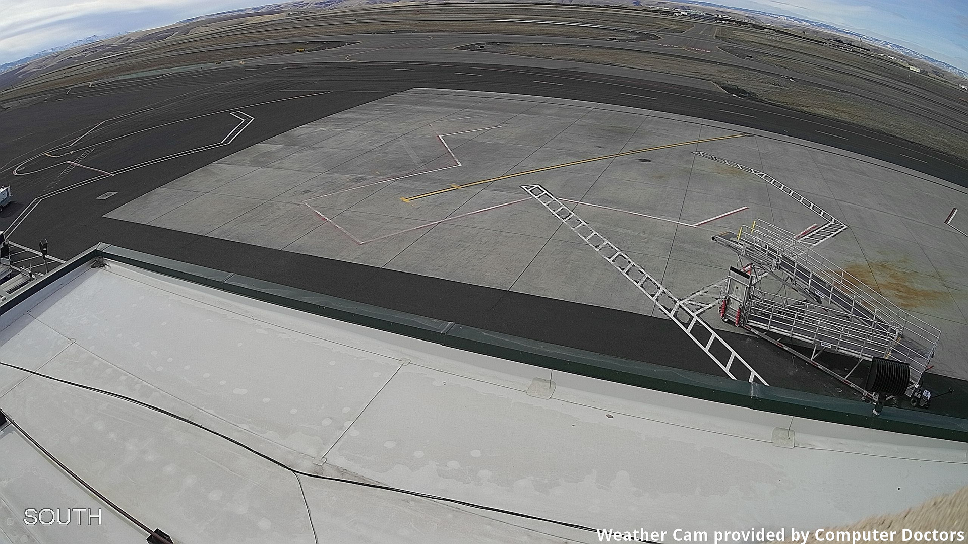 time-lapse frame, South webcam