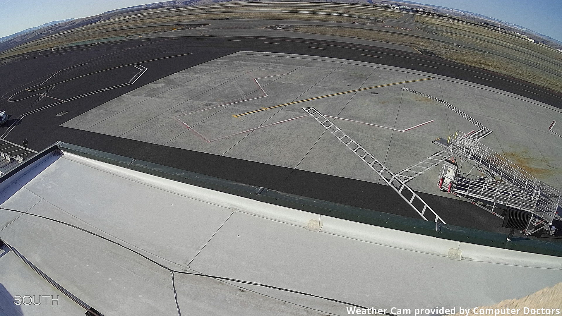 time-lapse frame, South webcam