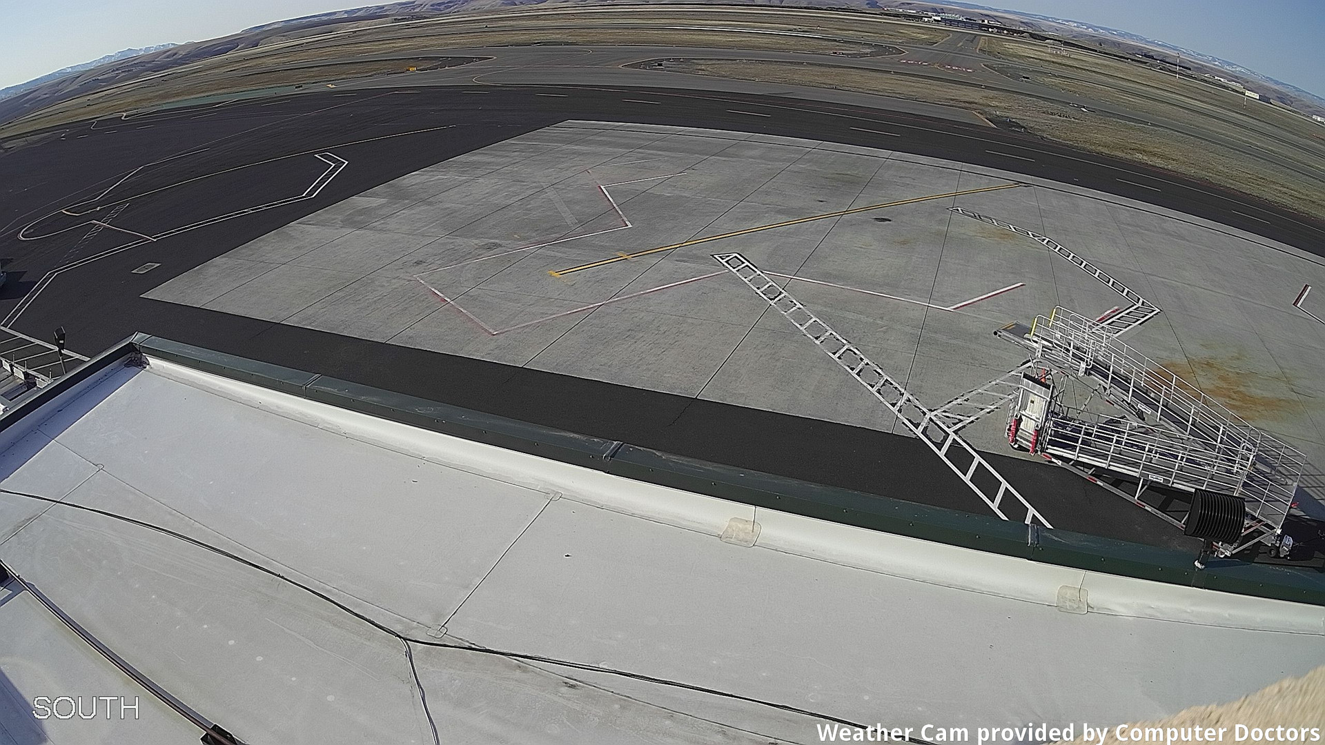 time-lapse frame, South webcam