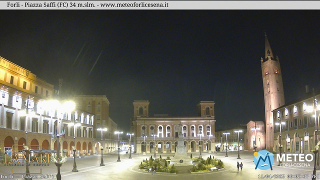 time-lapse frame, Forlì - Piazza Saffi webcam