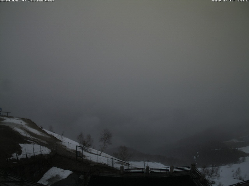 time-lapse frame, Bielmonte M. Marca vista M. Rosa e Valsessera webcam