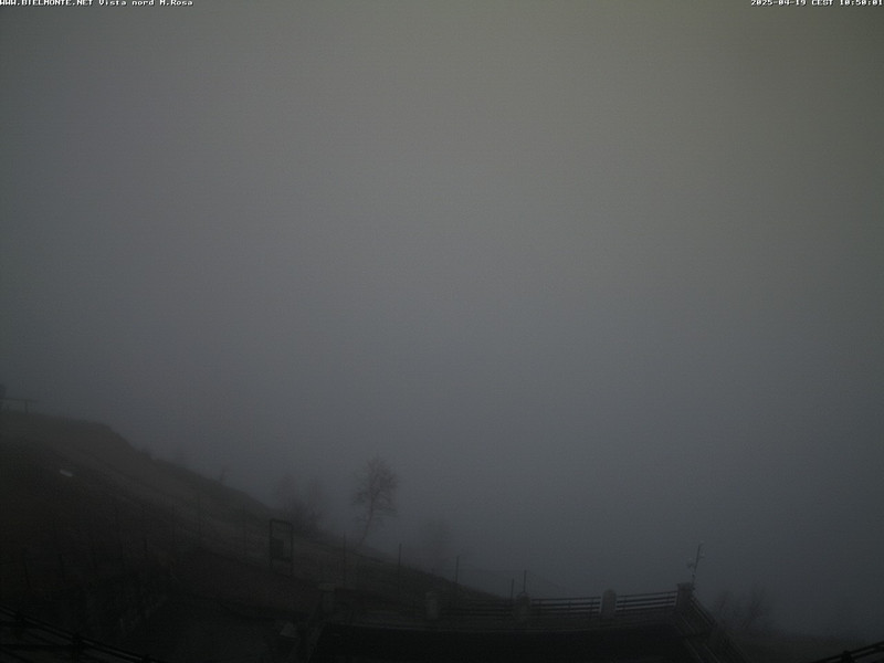 time-lapse frame, Bielmonte M. Marca vista M. Rosa e Valsessera webcam