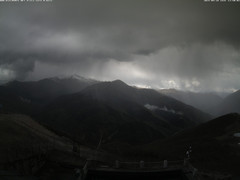 view from Bielmonte M. Marca vista M. Rosa e Valsessera on 2025-04-28