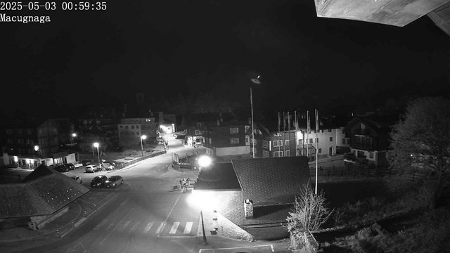 time-lapse frame, Macugnaga webcam