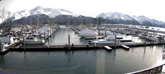 view from Seward Harbor on 2023-03-21