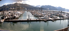 view from Seward Harbor on 2023-09-11