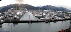 view from Seward Harbor on 2023-09-16