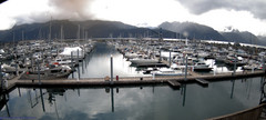 view from Seward Harbor on 2023-09-23