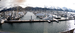 view from Seward Harbor on 2024-04-05