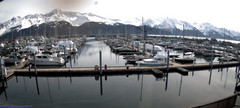 view from Seward Harbor on 2024-04-20