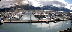 view from Seward Harbor on 2024-07-17