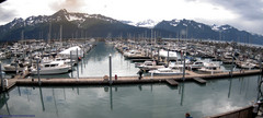 view from Seward Harbor on 2024-07-20