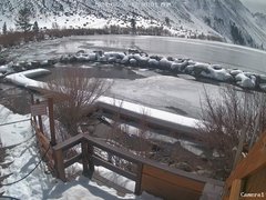 view from Convict Lake Marina on 2024-02-26
