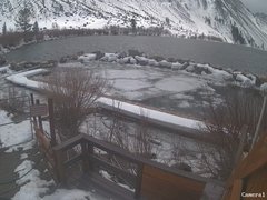 view from Convict Lake Marina on 2024-03-04