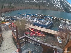 view from Convict Lake Marina on 2024-05-02