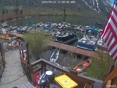 view from Convict Lake Marina on 2024-05-15