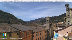 view from Portico di Romagna on 2025-04-07