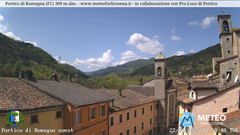 view from Portico di Romagna on 2025-04-22
