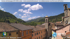 view from Portico di Romagna on 2025-04-29