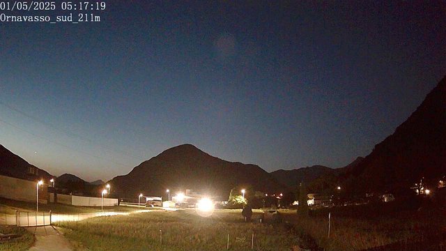 time-lapse frame, Ornavasso sud webcam