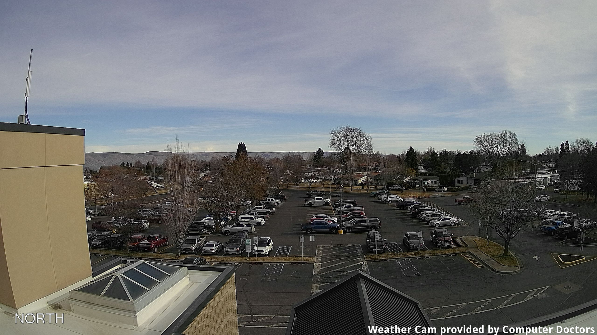 time-lapse frame, North webcam