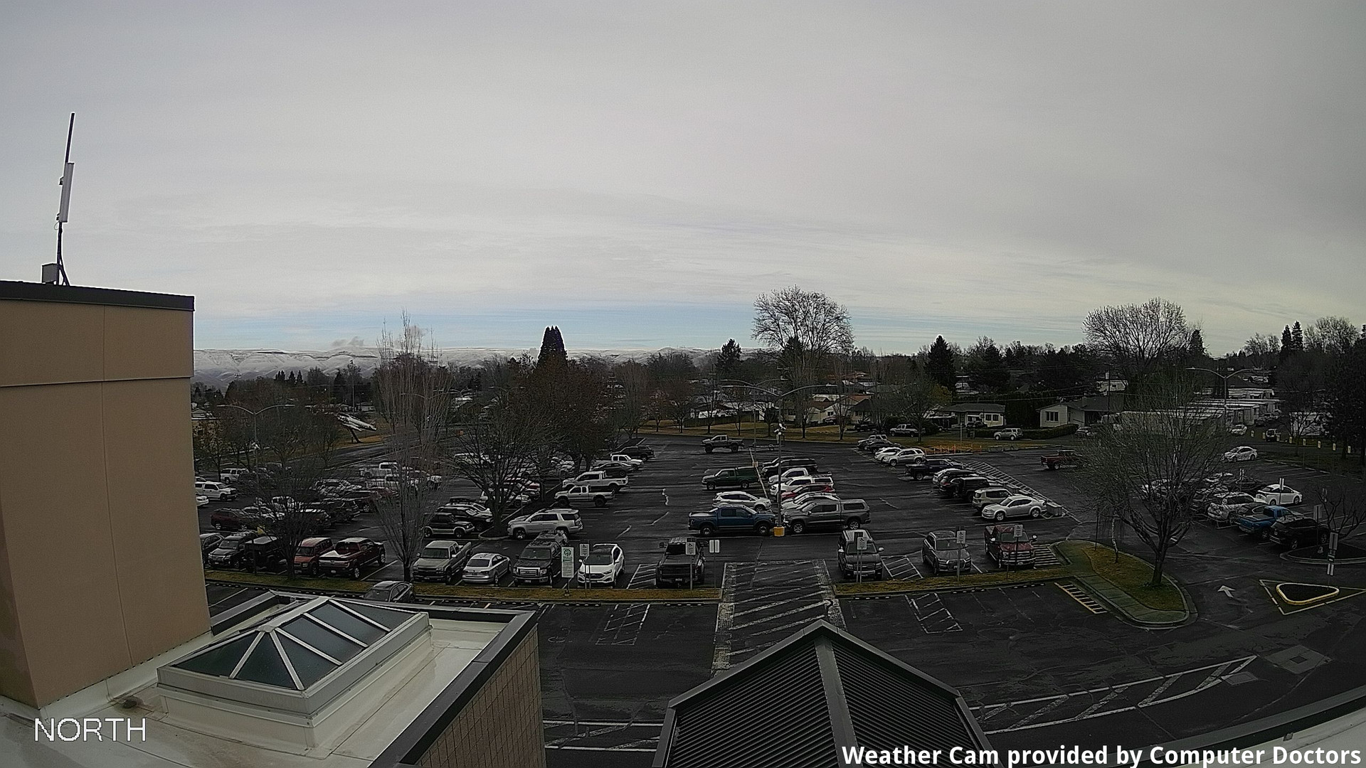 time-lapse frame, North webcam