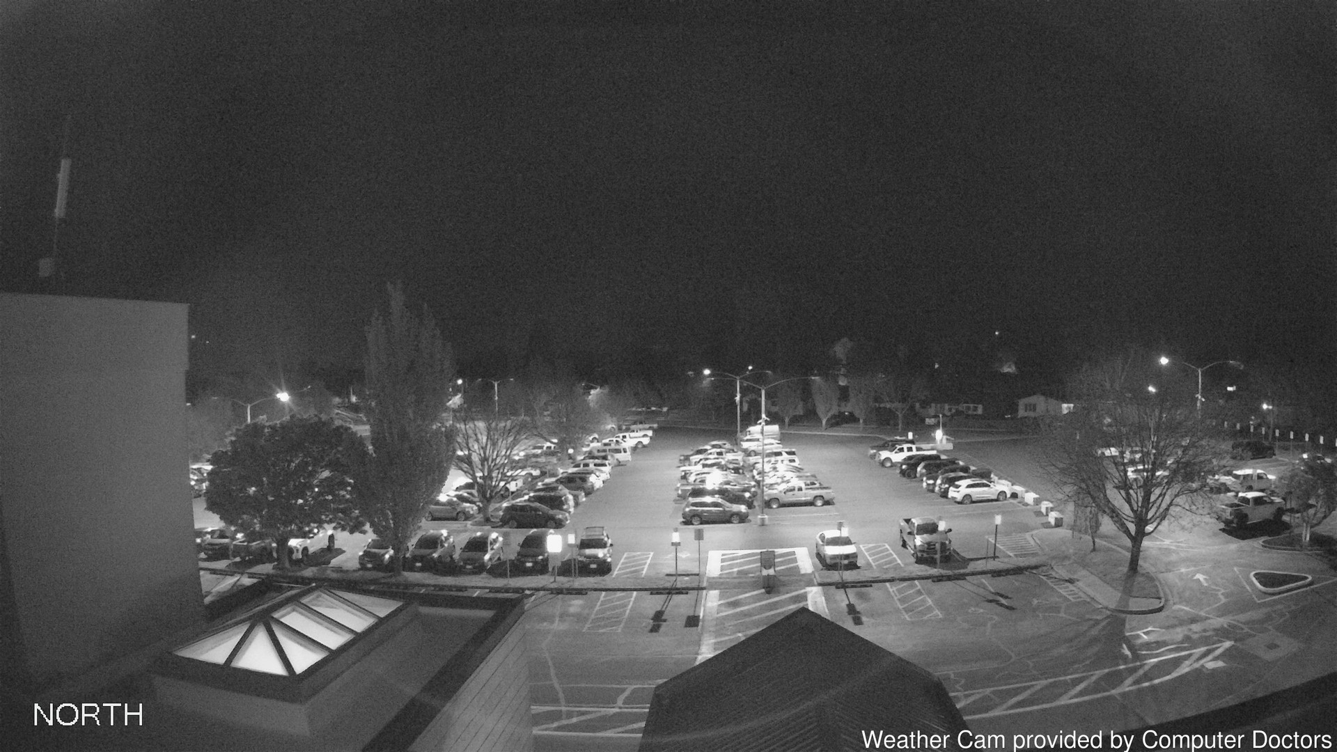 time-lapse frame, North webcam