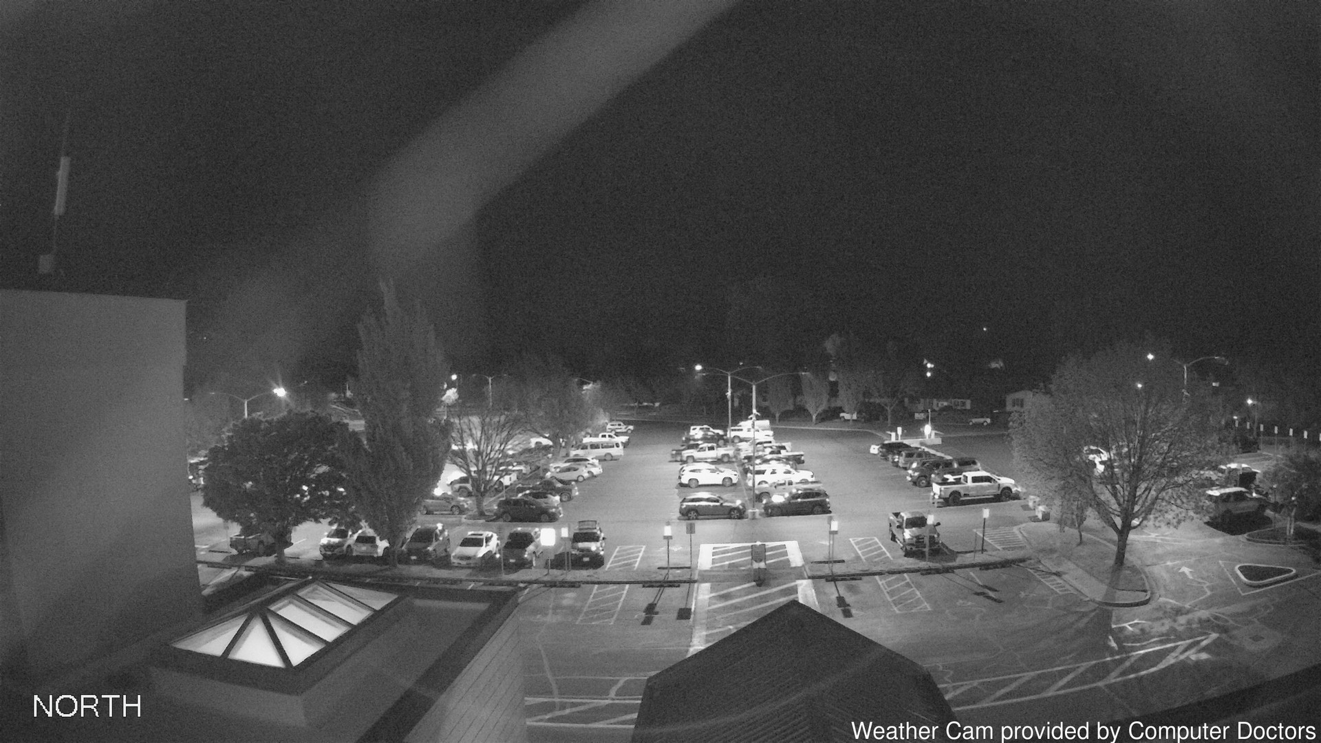 time-lapse frame, North webcam