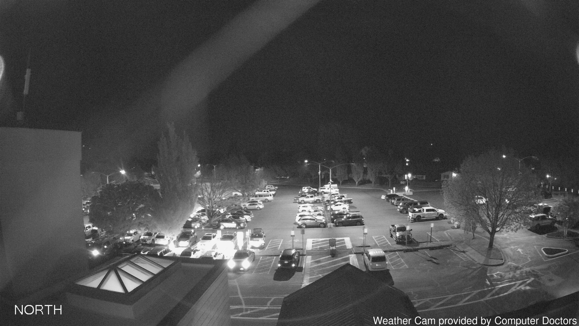 time-lapse frame, North webcam