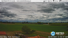 view from San Tomè on 2025-04-26
