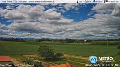view from San Tomè on 2025-05-08