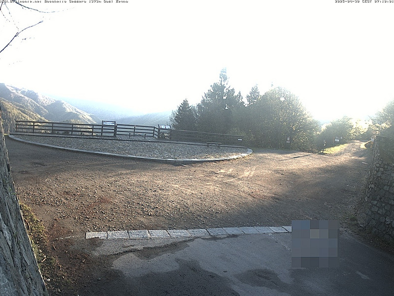 time-lapse frame, Bielmonte Bocchetto Sessera webcam