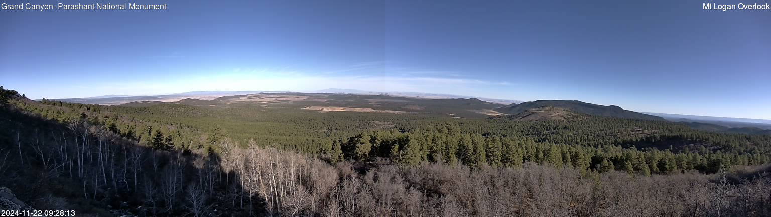 time-lapse frame, Mt Logan webcam