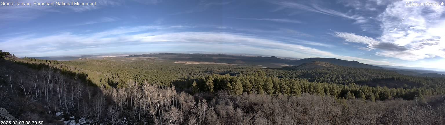 time-lapse frame, Mt Logan webcam