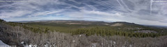 view from Mt Logan on 2025-02-19